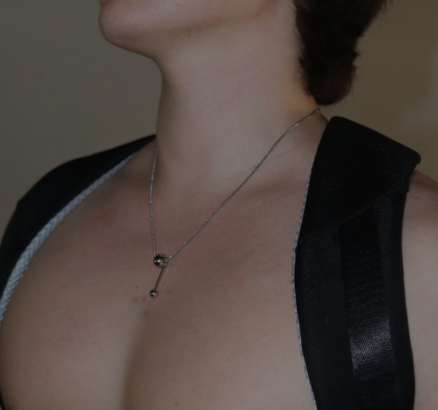 Collar de 2 Esferas