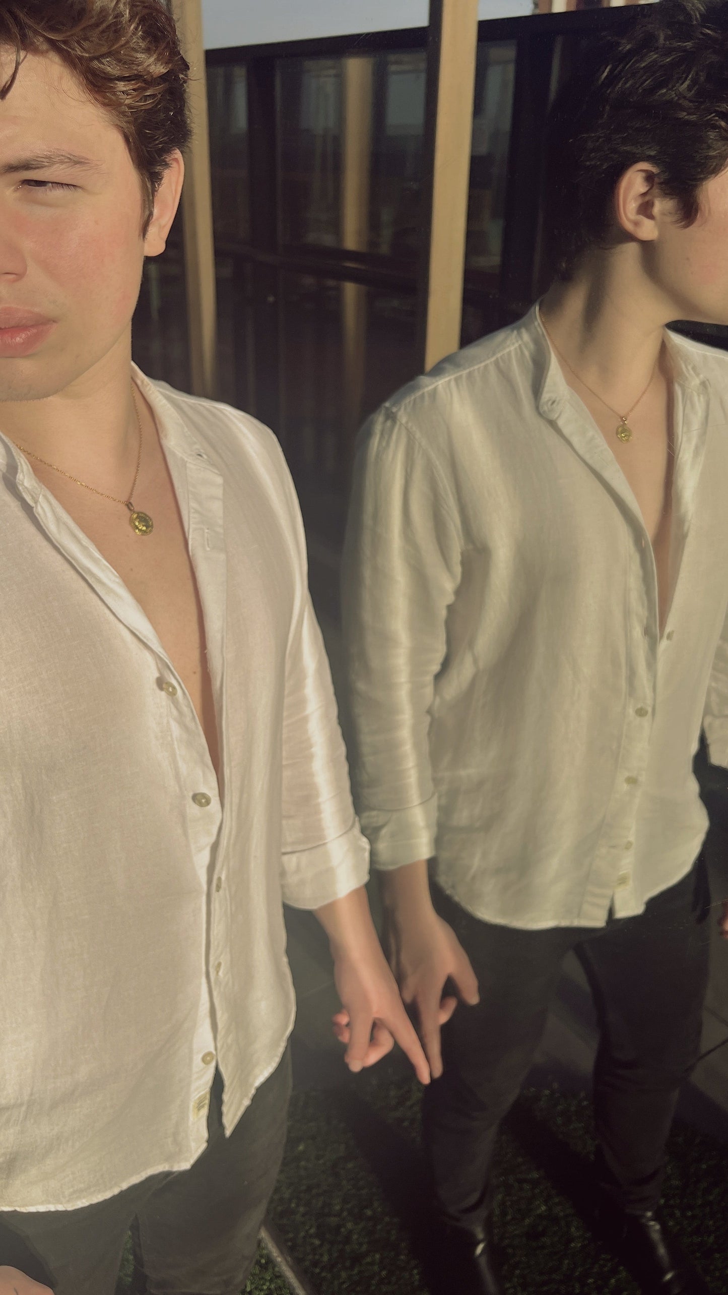 Collar Estético con Dije Circular 1973