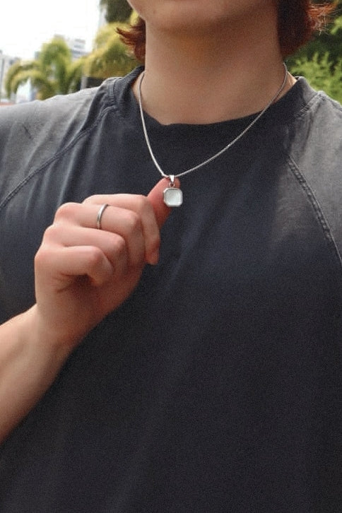 Collar Blanco para Hombre en El Salvador Collares Classic